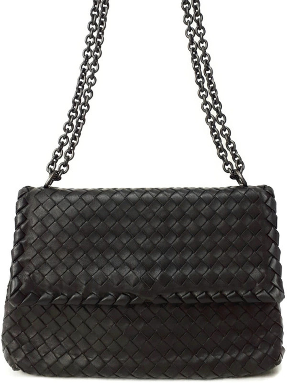 Bottega Veneta Intrecciato Chain Shoulder Bag